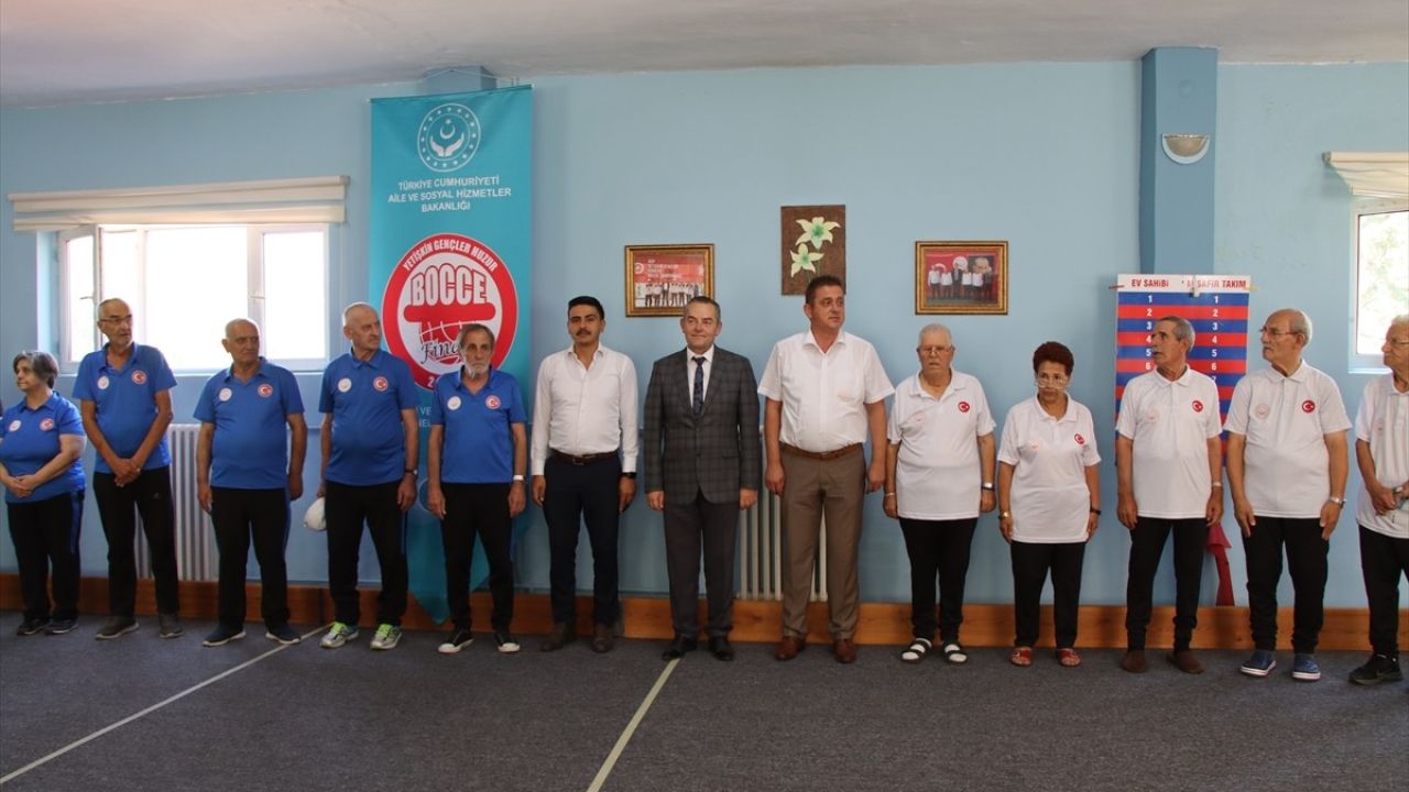 Kırklareli'de Yetişkin Gençler Huzur Bocce Şampiyonası Gerçekleşti