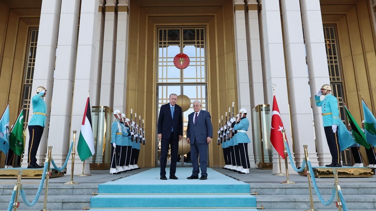 Erdoğan ve Abbas, Türkiye'de Görüştü