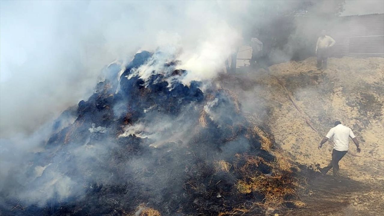 Kars'ta Yangın, Besicinin Kış Stoku Yok Oldu