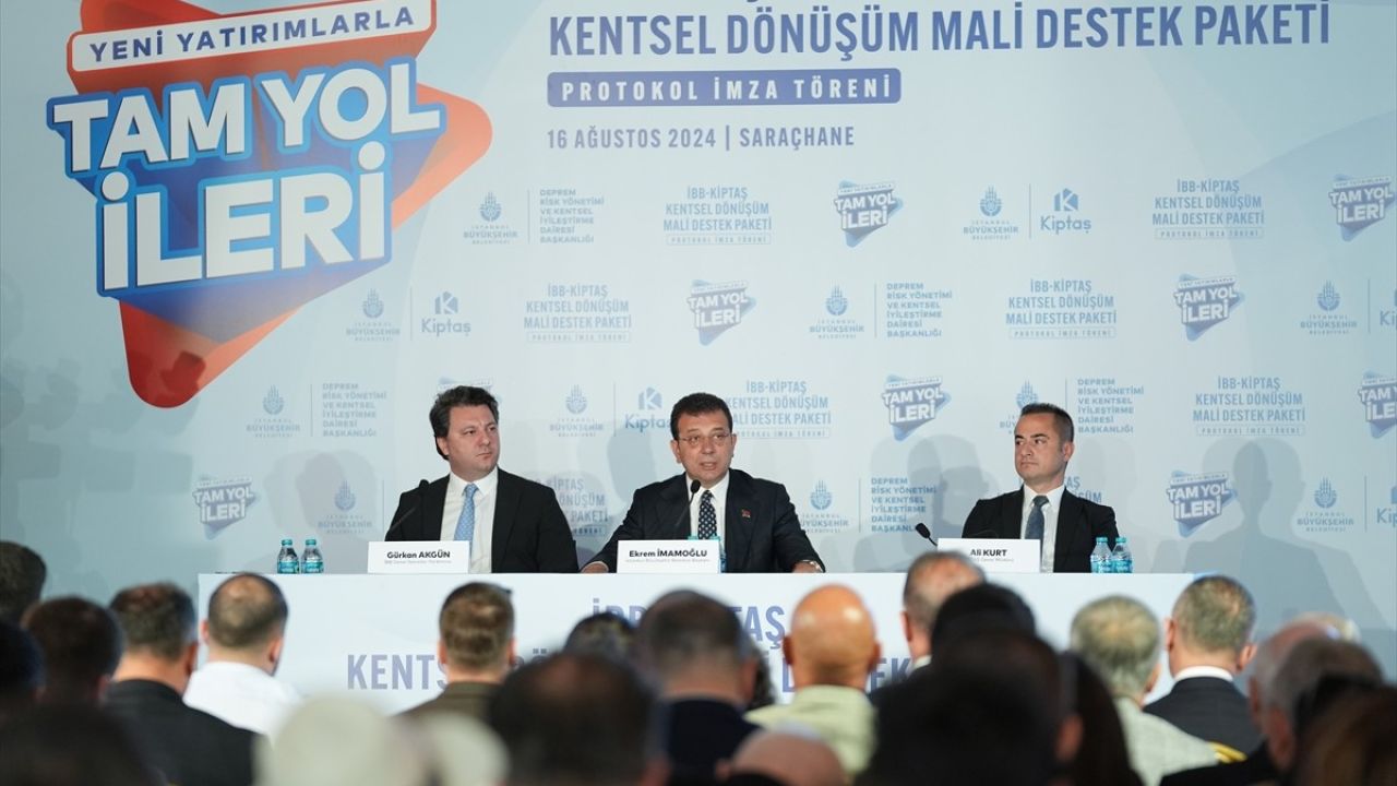 İstanbul'da Kentsel Dönüşüme Zorlu Desteği Artıran Protokol İmzalandı