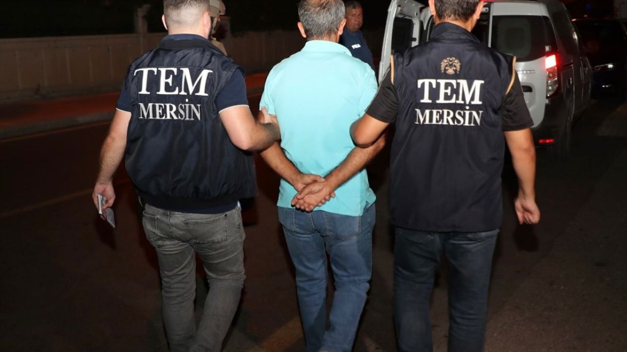 Mersin'de PKK/KCK Operasyonunda 7 Zanlı Tutuklandı