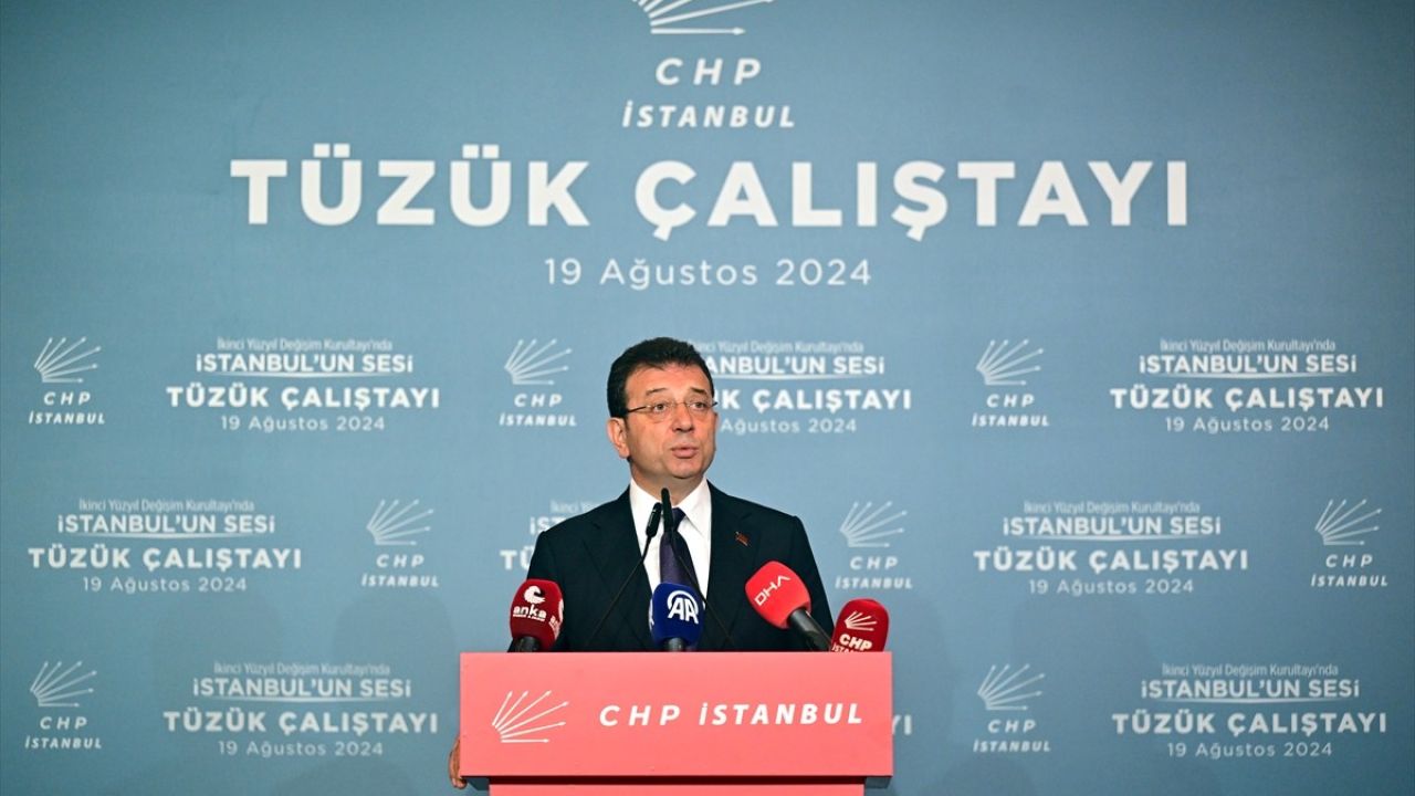 Cumhuriyet Halk Partisi İstanbul'da Tüzük Kurultayı Çalıştayı Düzenledi