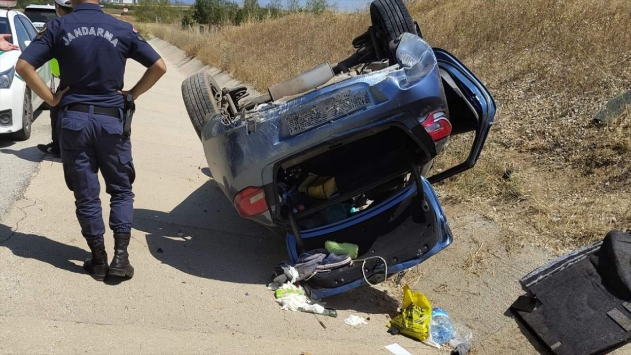 Kırklareli'nde Otomobil Devrildi: 5 Yaralı