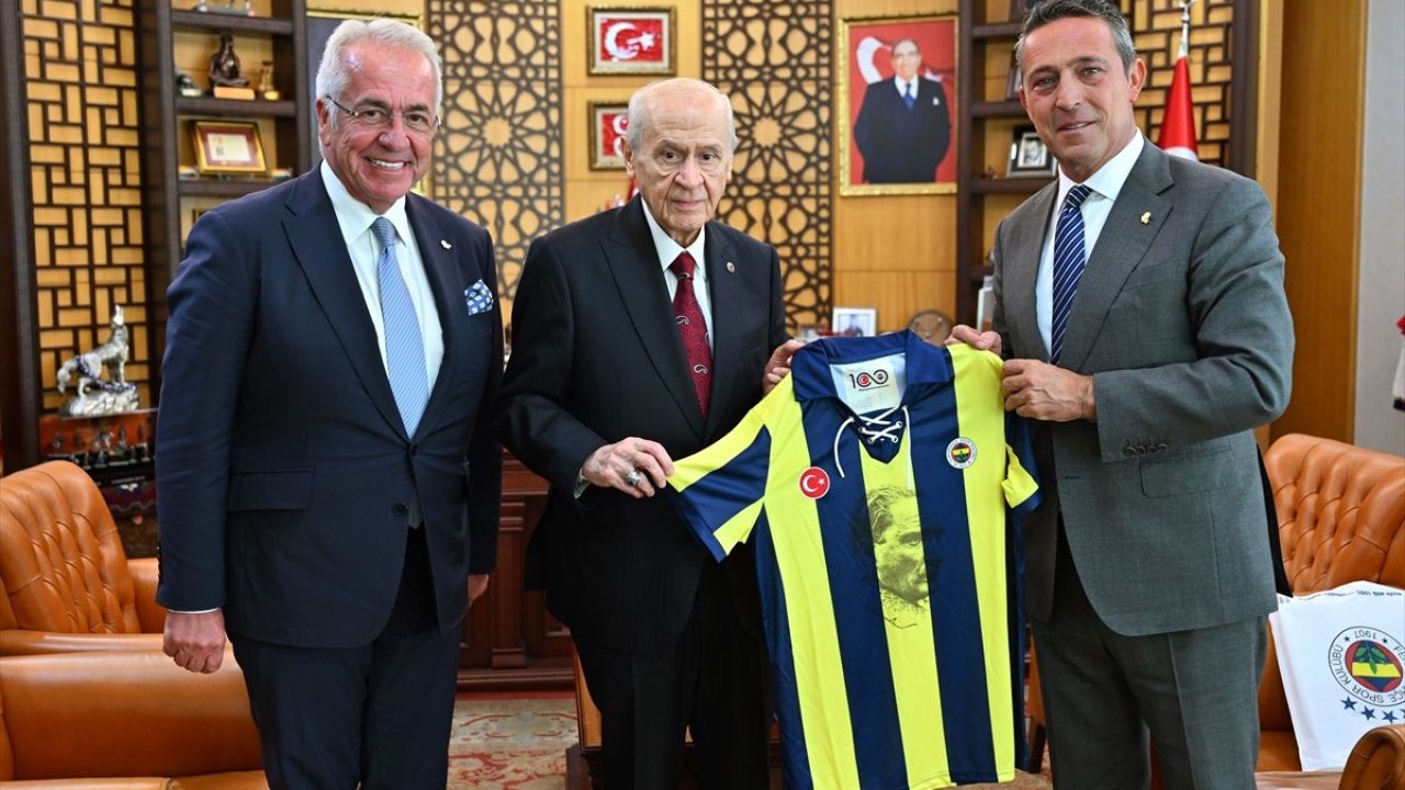 MHP Genel Başkanı Bahçeli, Fenerbahçe Başkanı Ali Koç ile Görüştü