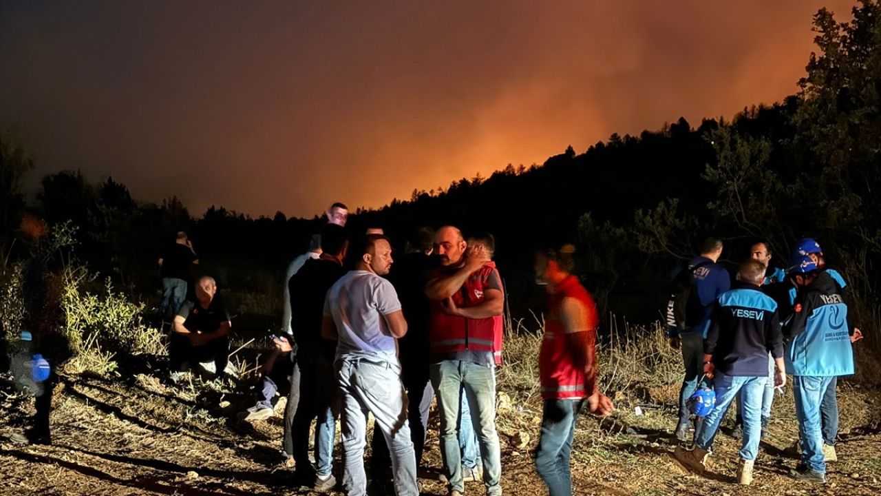 Çankırı'daki Orman Yangınına Hızla Müdahale Ediliyor