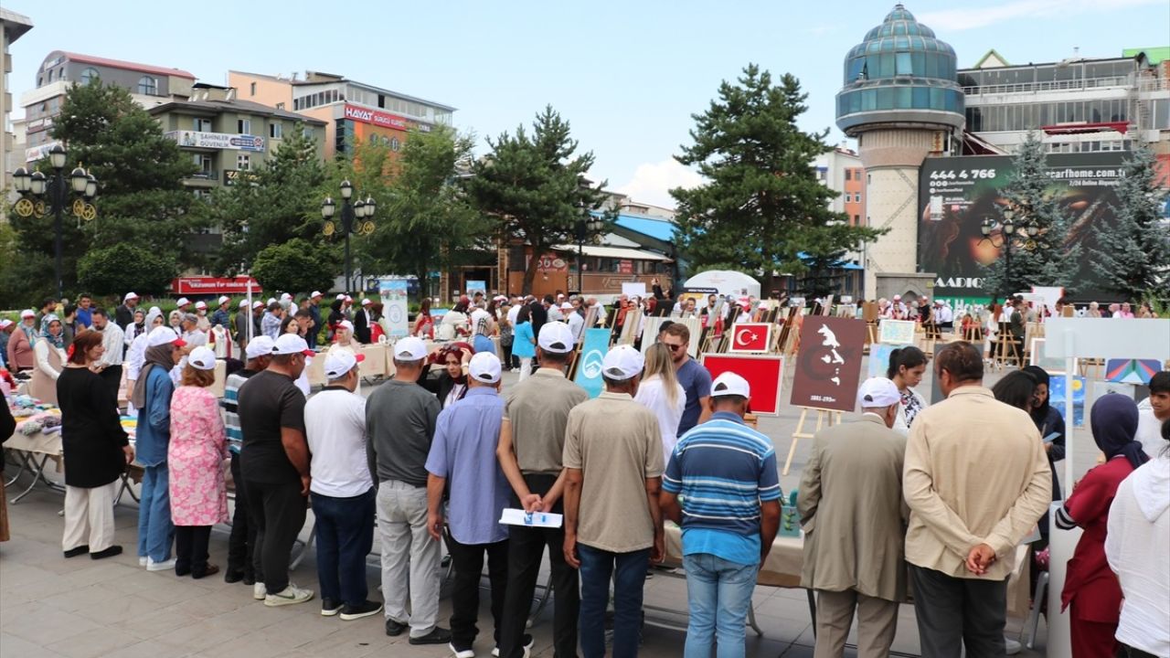 Erzurum'da Umudun Renkleri Sergisi: Sanat ve Bilim Buluşması