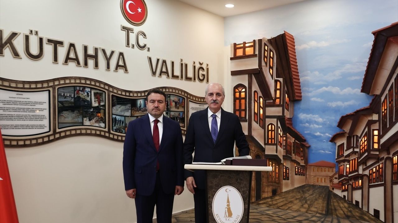 TBMM Başkanı Kurtulmuş Kütahya'da Sivil Toplum Buluşması'na Katıldı