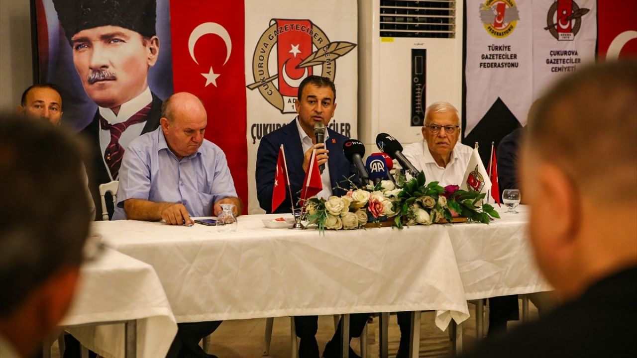 CHP Genel Başkan Yardımcısı Bulut, Adana'da Gazetecilerle Buluştu