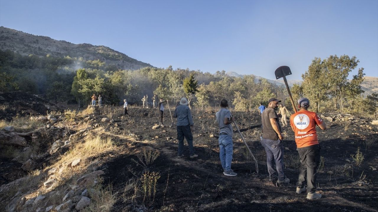 Tunceli'de Orman Yangını Kontrol Altına Alındı