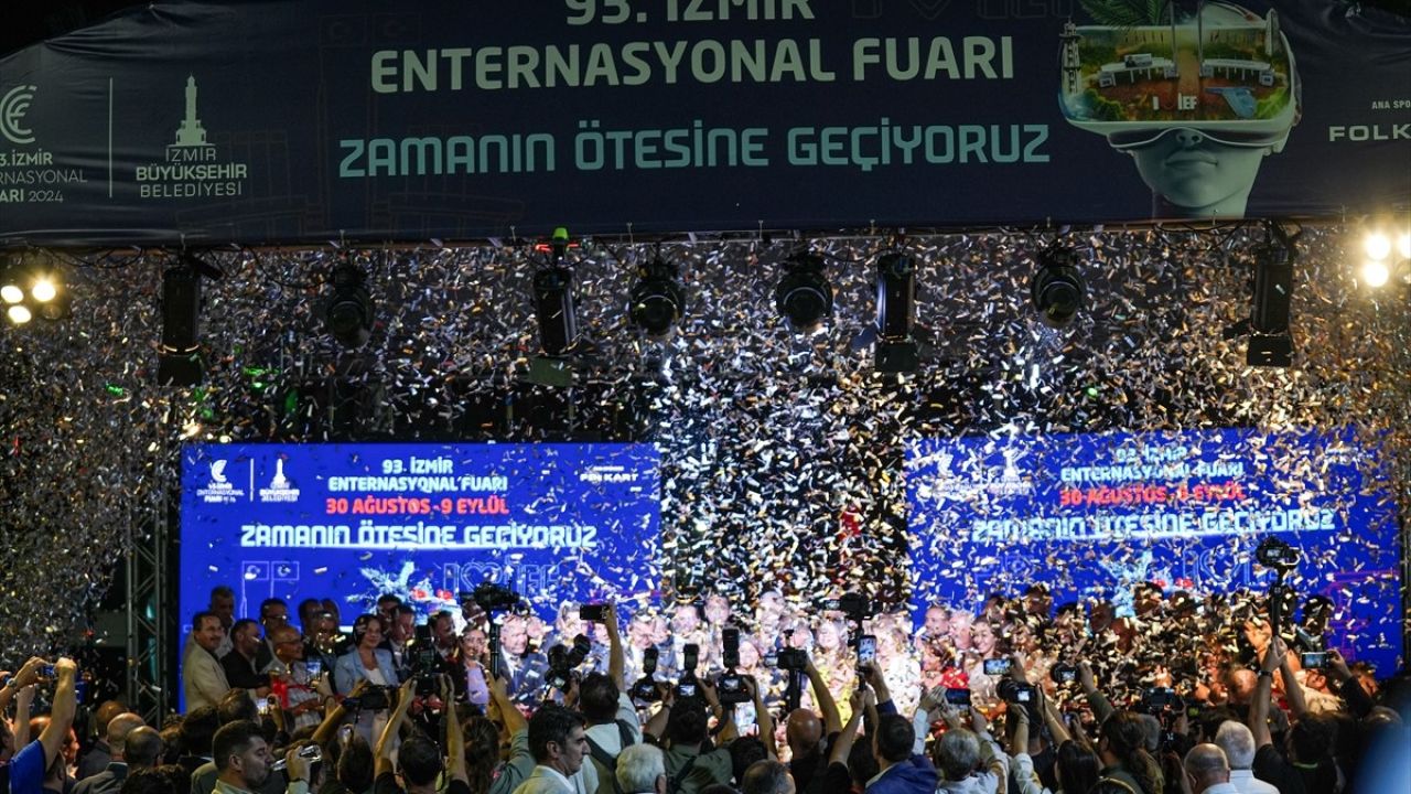 93. İzmir Enternasyonal Fuarı Teknoloji Temasıyla Kapılarını Açtı