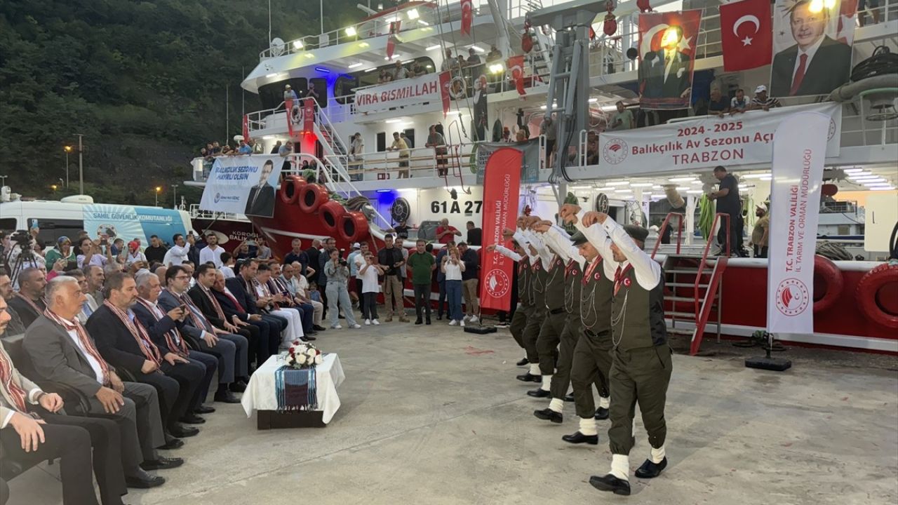 Trabzon'da Balık Avı Sezonu Törenle Açıldı