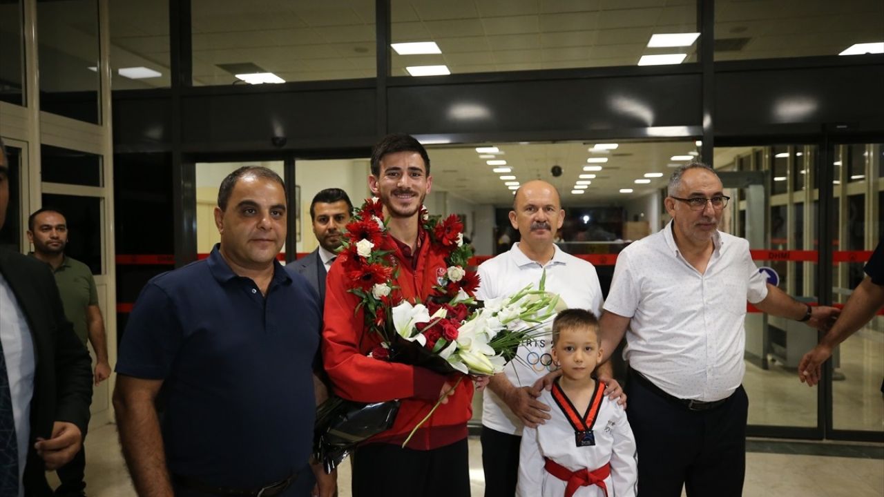 Mahmut Bozteke Gaziantep'te Altın Madalya ile Karşılandı