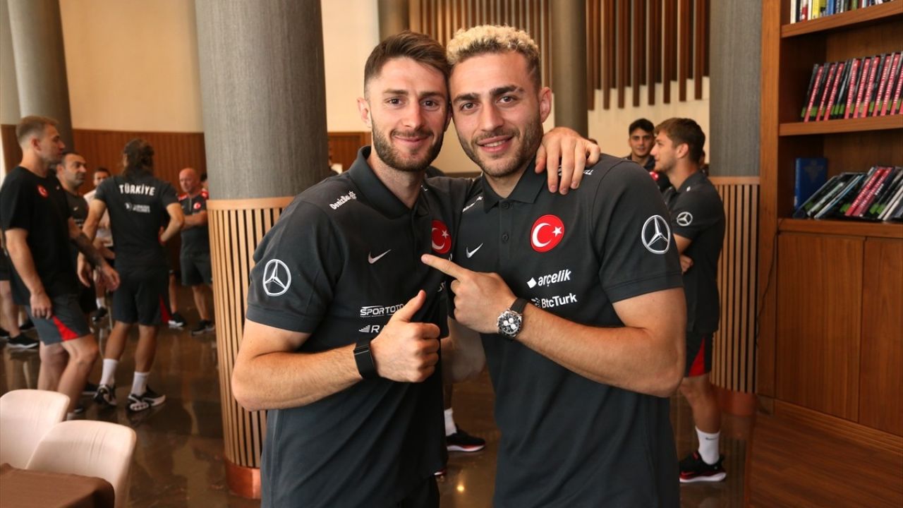 A Milli Futbol Takımı Riva'da Hazırlıklara Başladı