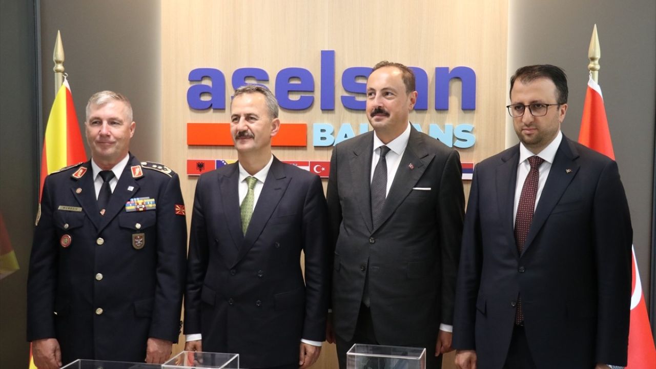 ASELSAN Balkanlar Ofisi Üsküp'te Faaliyete Geçti