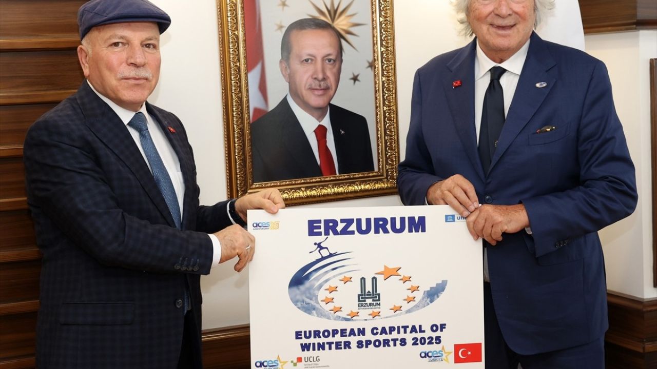 Erzurum, 2025'te Avrupa Kış Sporları Başkenti Olacak