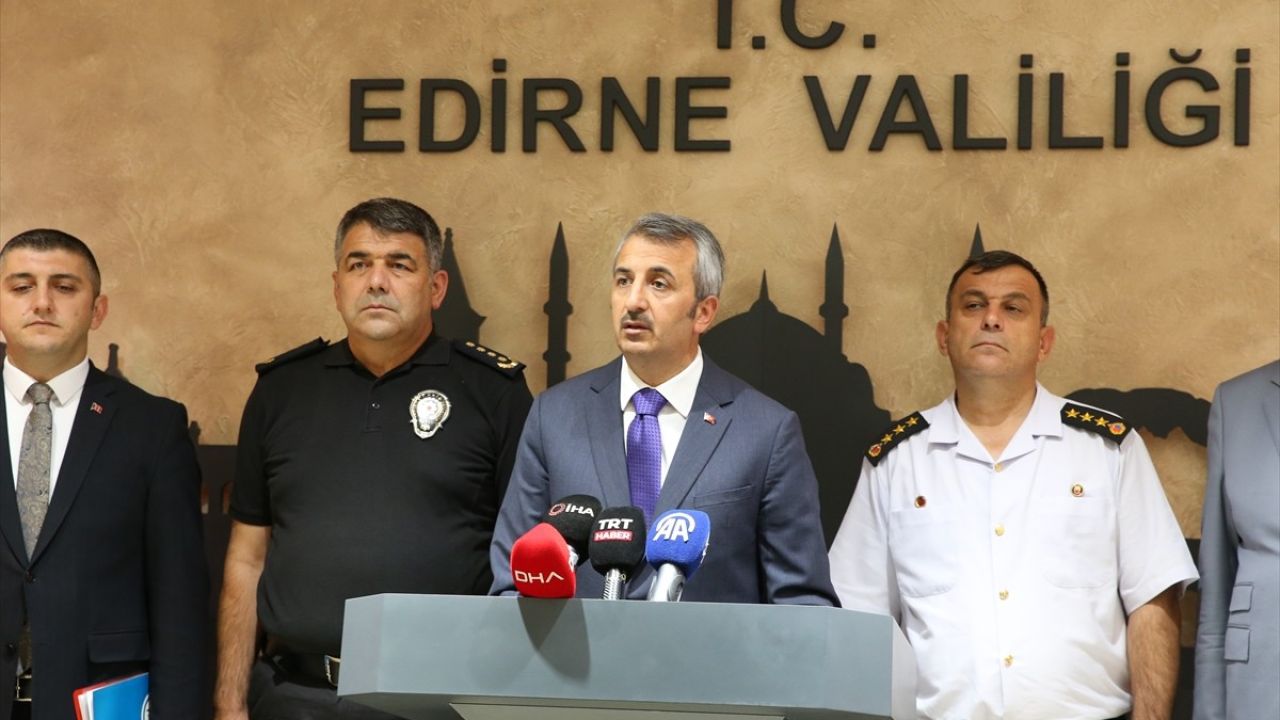 Edirne'de Düzensiz Göç Mücadelesi: 12,791 Göçmen Yakalandı