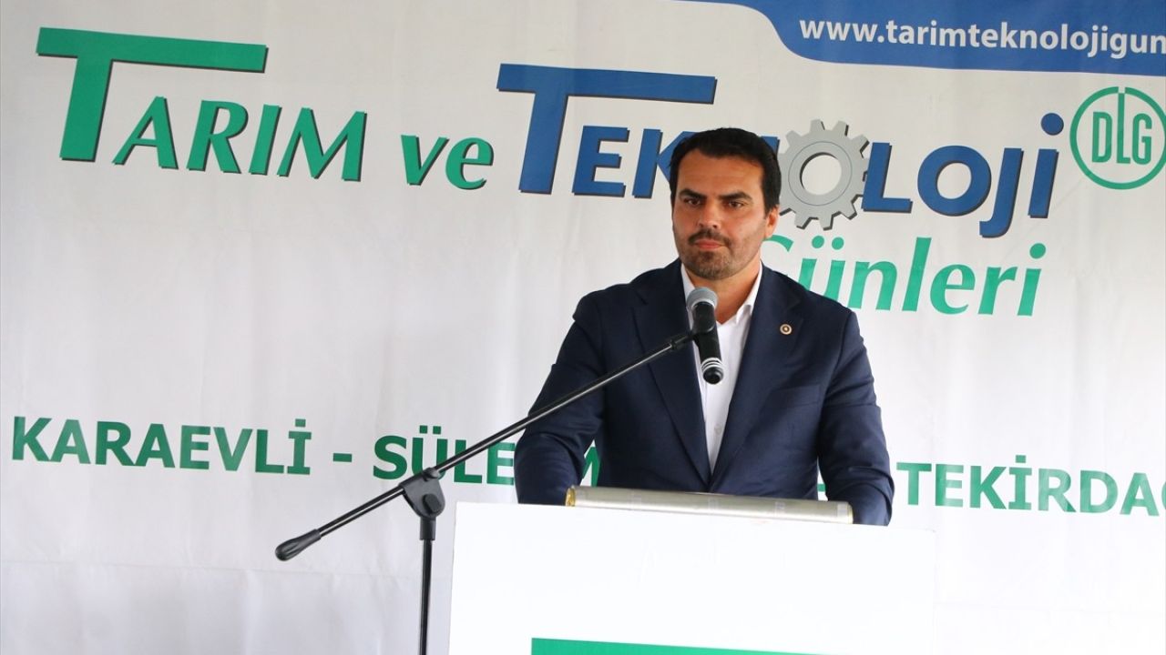 Tekirdağ'da 14. Tarım ve Teknoloji Günleri Fuarı Başladı