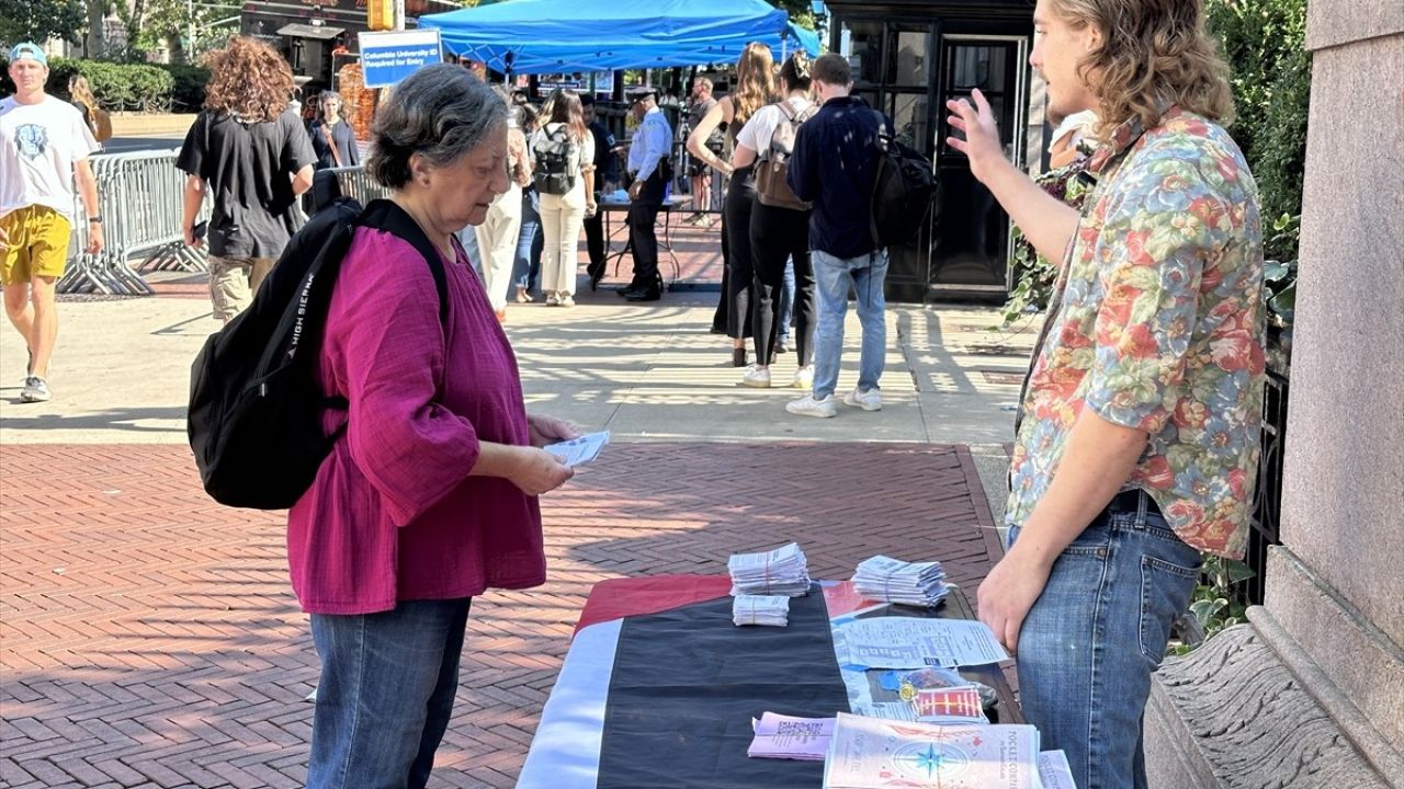 Columbia Üniversitesi'nde Filistin Destekli Protestolar Güçleniyor