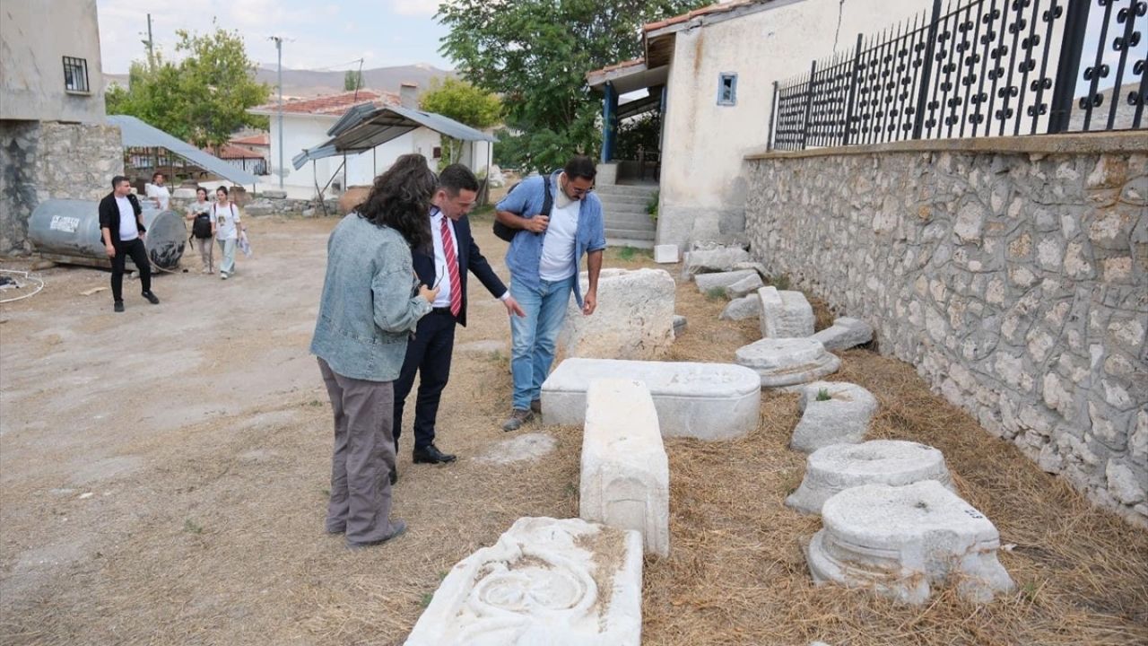 Pessinus Antik Kenti'nde 13 Yıl Aradan Sonra Kazı Çalışmaları Başladı