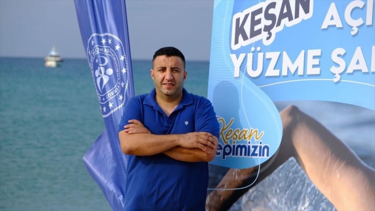 Saros Körfezi'nde Açık Su Yüzme Şampiyonası Dönemi