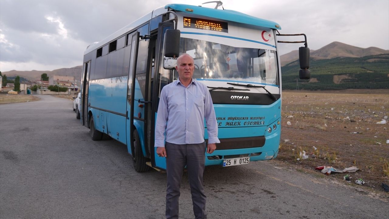 Erzurum'da Şoför, Rahatsızlanan Hamile Yolcuyu Hastaneye Ulaştırdı