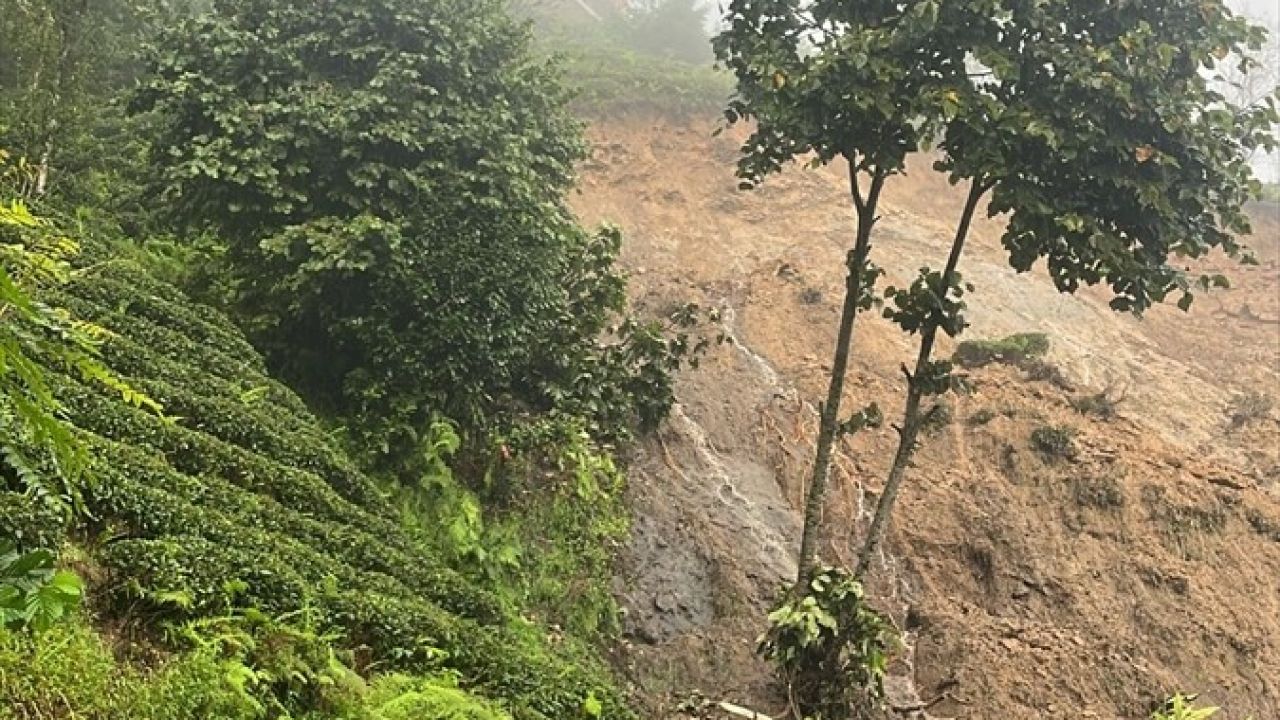 Rize'de Sağanak Sonrası Hasar Tespit Çalışmaları Devam Ediyor