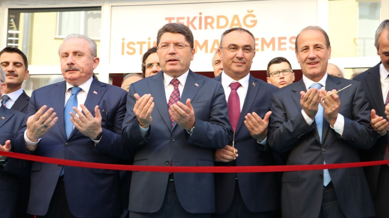 Adalet Bakanı Yılmaz Tunç, Tekirdağ’da Ziyaretlerde Bulundu