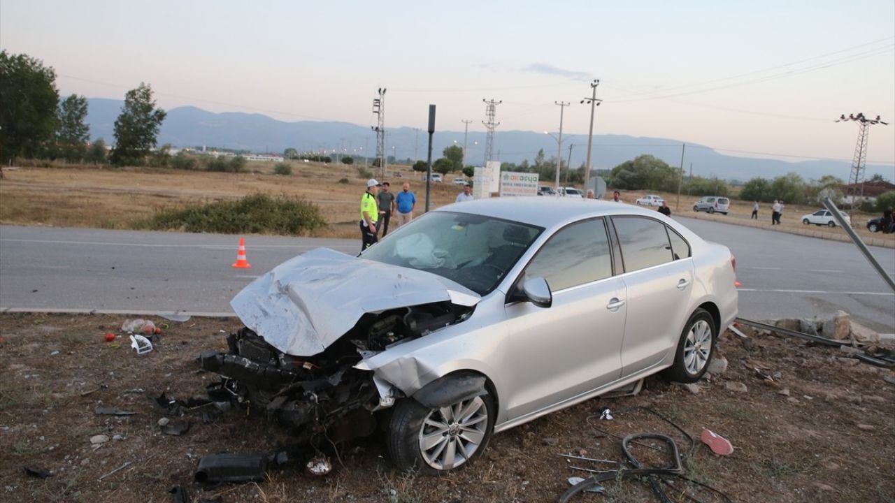 Tokat'ta Kaza: 1 Ölü, 3 Yaralı