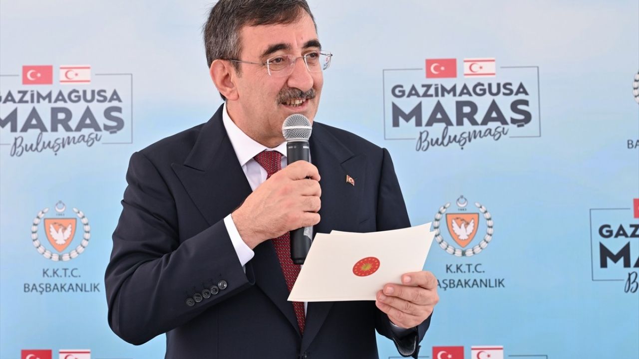 Cumhurbaşkanı Yardımcısı Yılmaz, Gazimağusa'da KKTC'nin Geleceğine Dair İfadelerde Bulundu