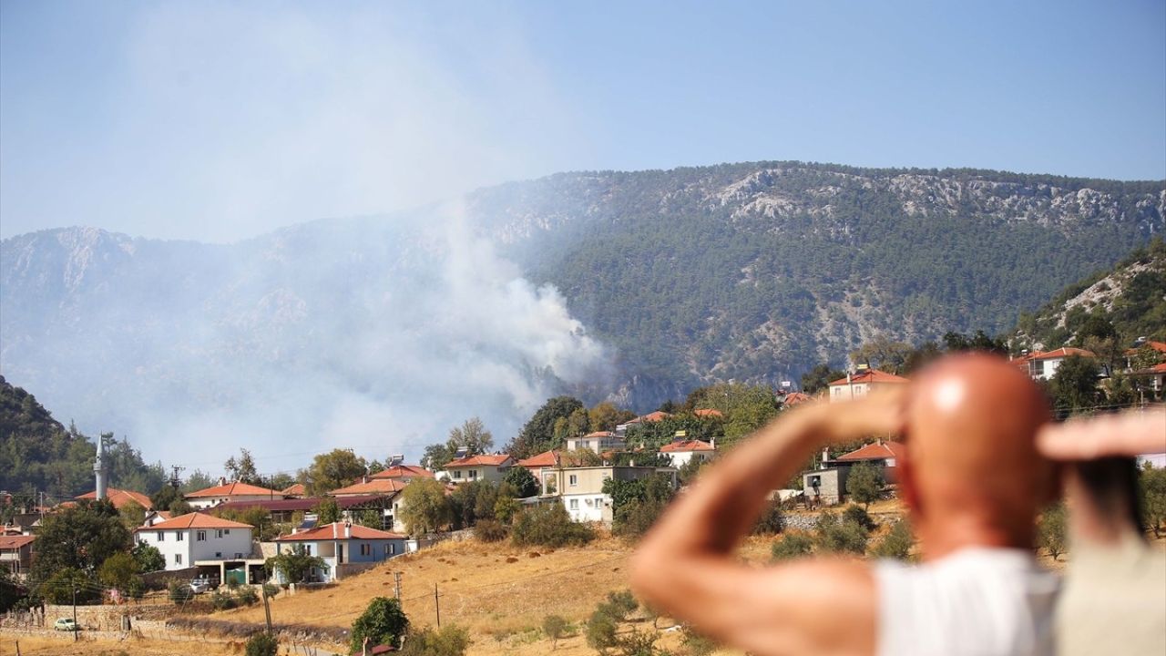 Muğla'daki Orman Yangınına Hızla Müdahale Ediliyor