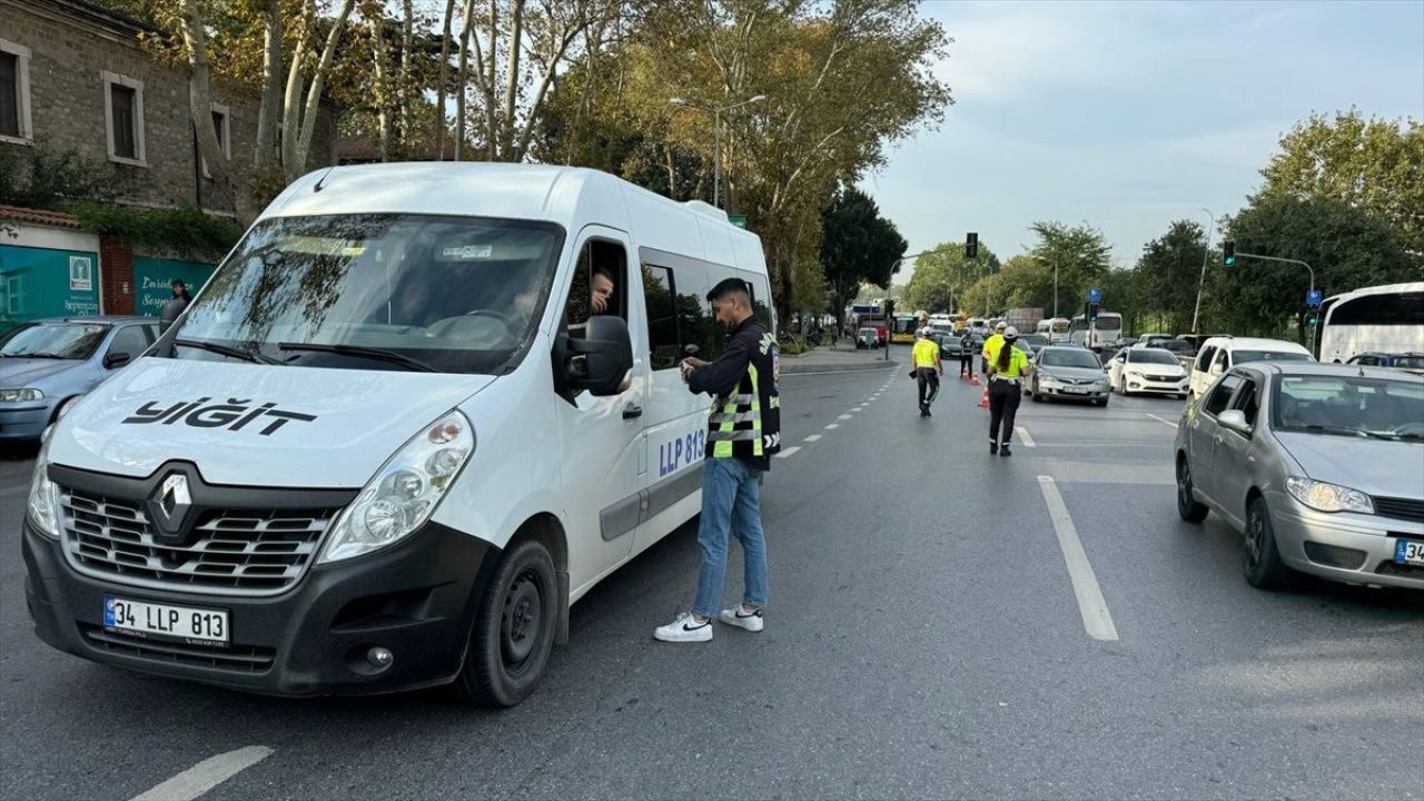 İstanbul'da Okul Servislerine Güvenlik Denetimi