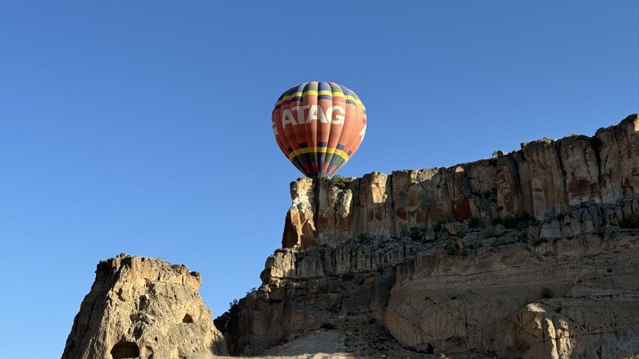 Aksaray'da Medya Temsilcileri Ihlara Vadisi'ni Havadan Keşfetti