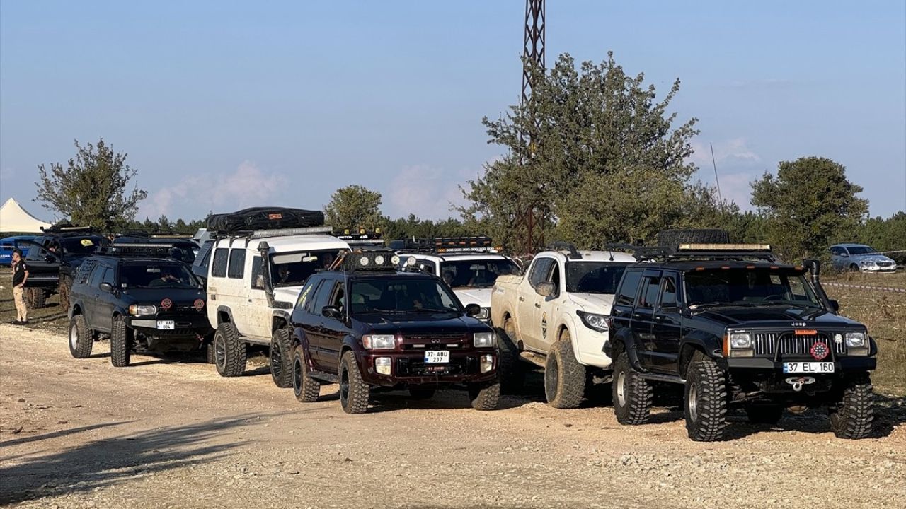 Kastamonu'da Heyecan Verici Offroad Festivali Başladı