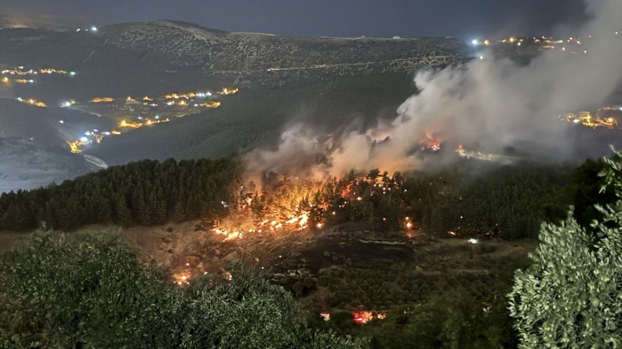 Kahramanmaraş'ta Orman Yangını Kontrol Altında