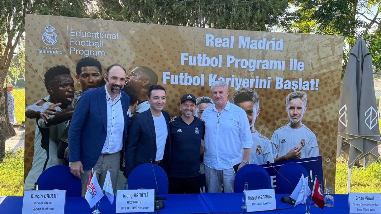 Real Madrid, Antalya'da Genç Yetenekleri Keşfetmeye Hazırlanıyor