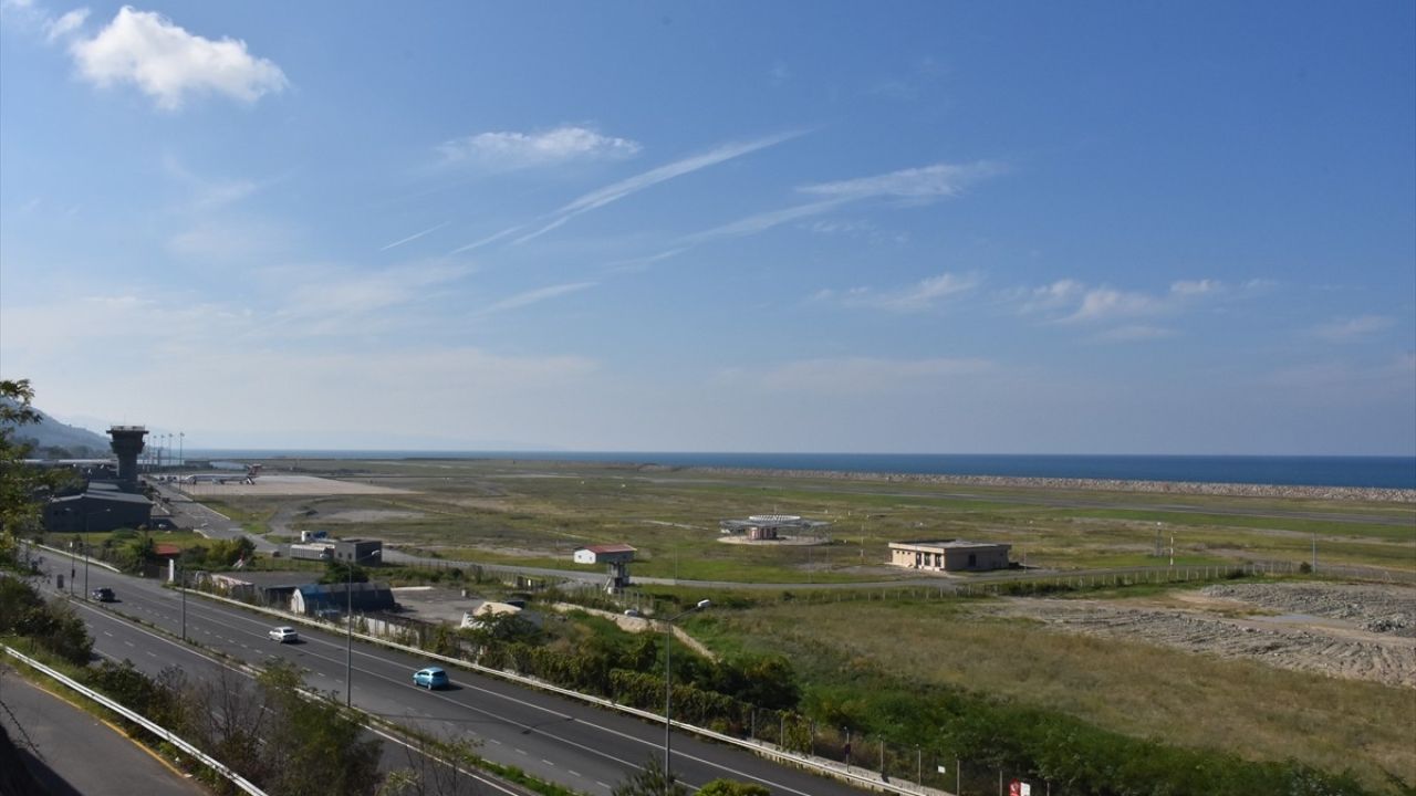 Ordu-Giresun Havalimanı 50 Gün Uçuşlara Kapanıyor