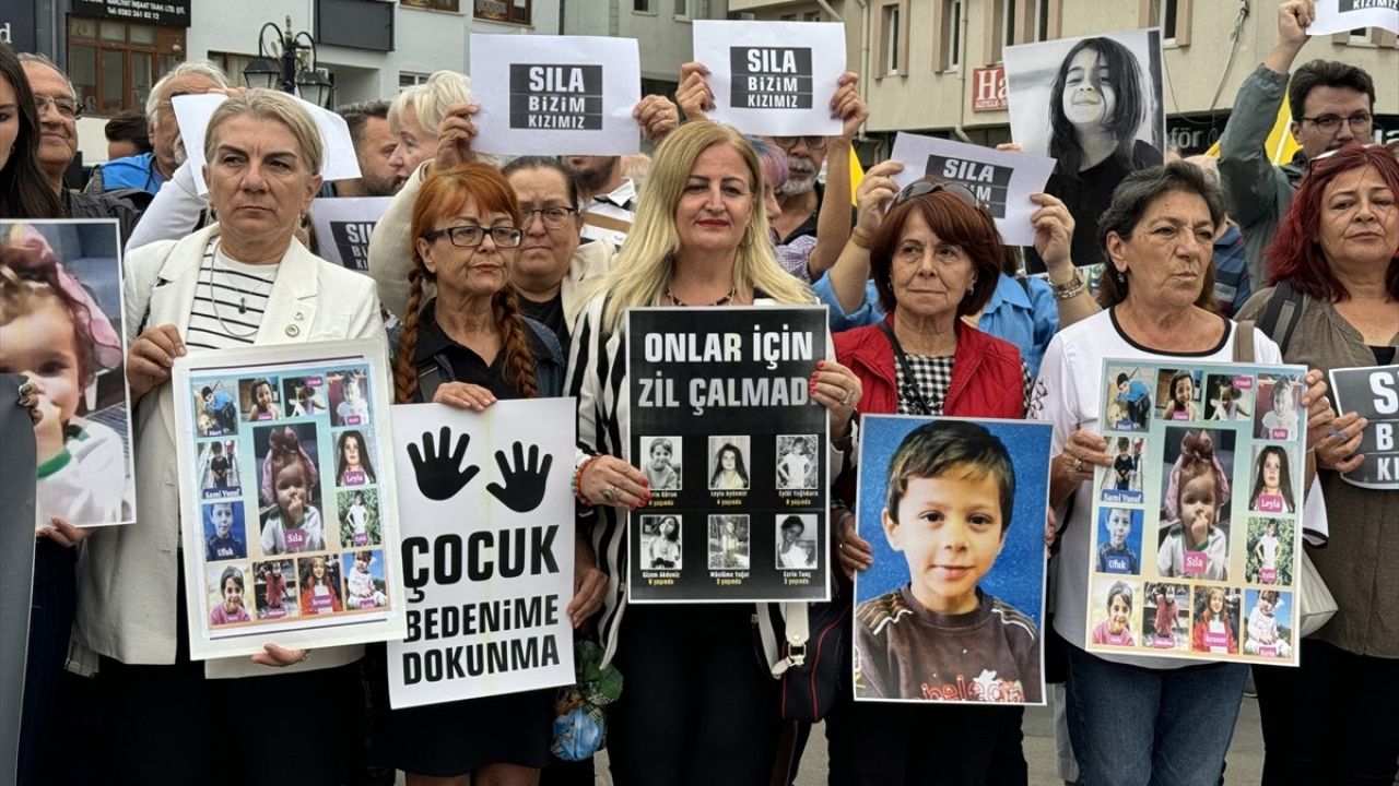 Tekirdağ’da Çocuk İstismarı ve Cinayetlere Karşı Protesto