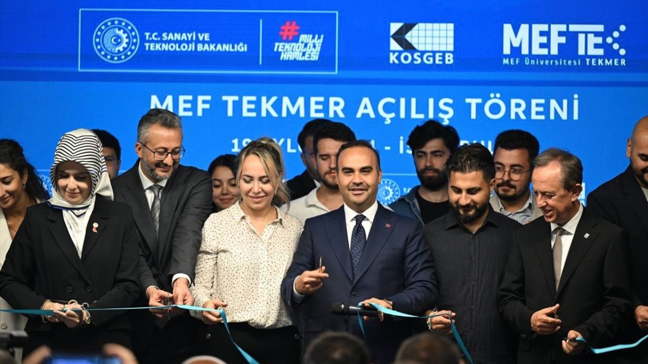 Sanayi ve Teknoloji Bakanlığı, MEF TEKMER Açılışında İnovasyon Vurgusu!