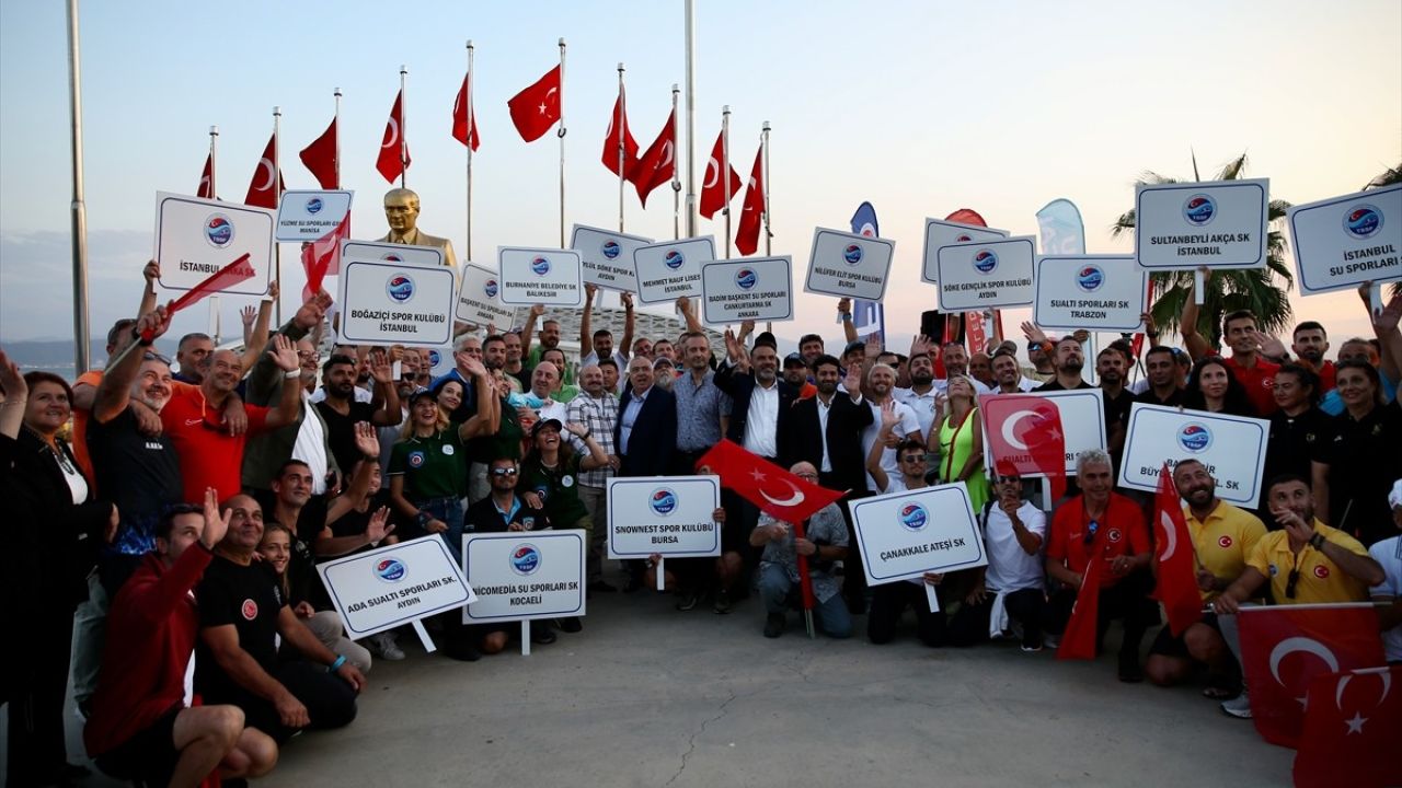 Kocaeli'de Zıpkınla Balık Avı Türkiye Şampiyonası Heyecanı Başladı