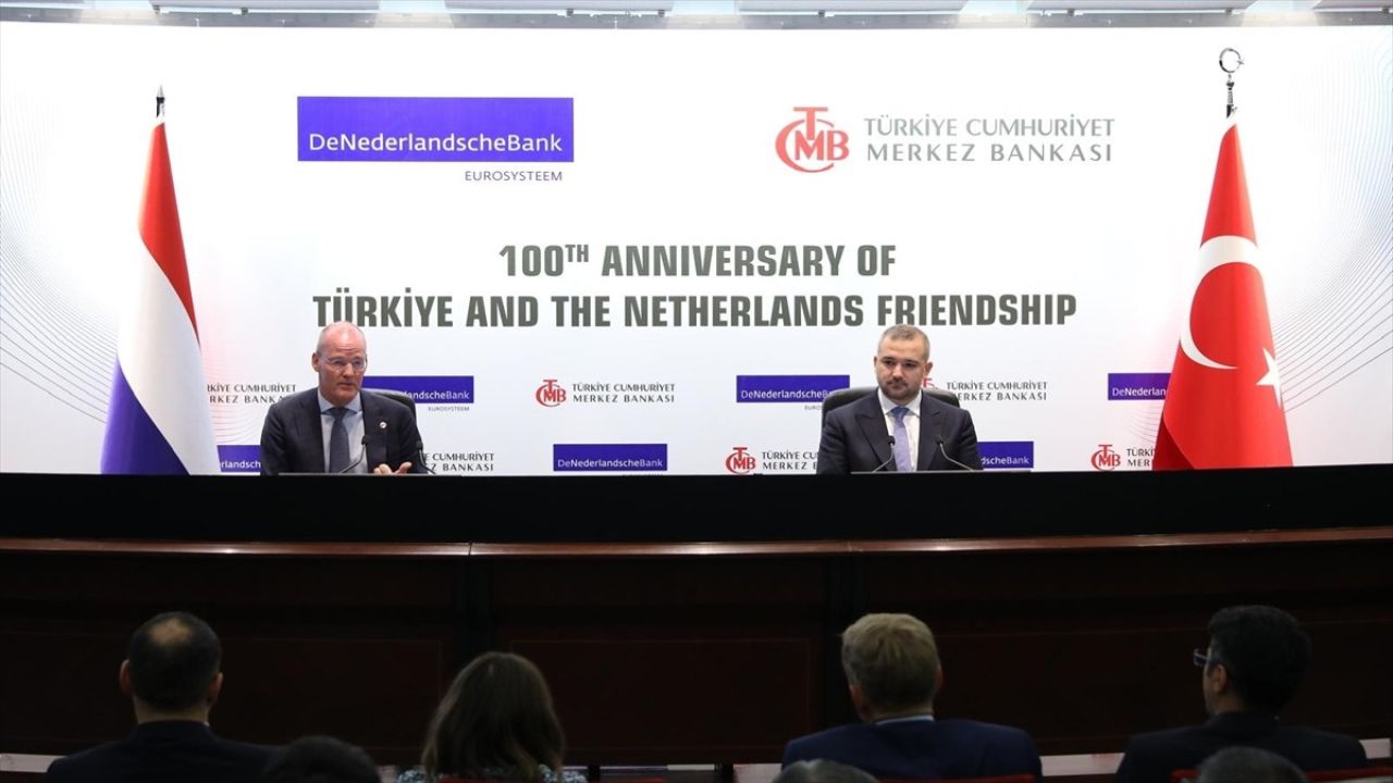 TCMB ve Hollanda Merkez Bankası Arasında Tarihi Görüşme