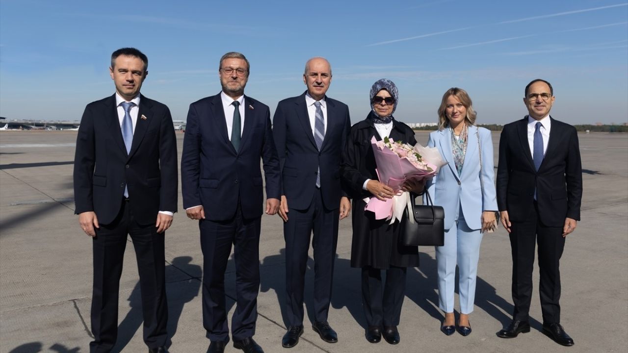 TBMM Başkanı Numan Kurtulmuş, Moskova'da Resmi Ziyarette