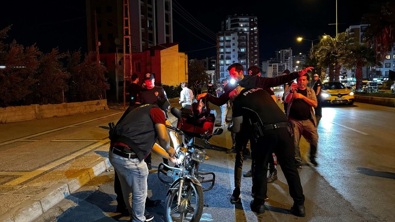 Mersin'de Motosiklet Sürücülerine Yönelik Denetimler Başlatıldı