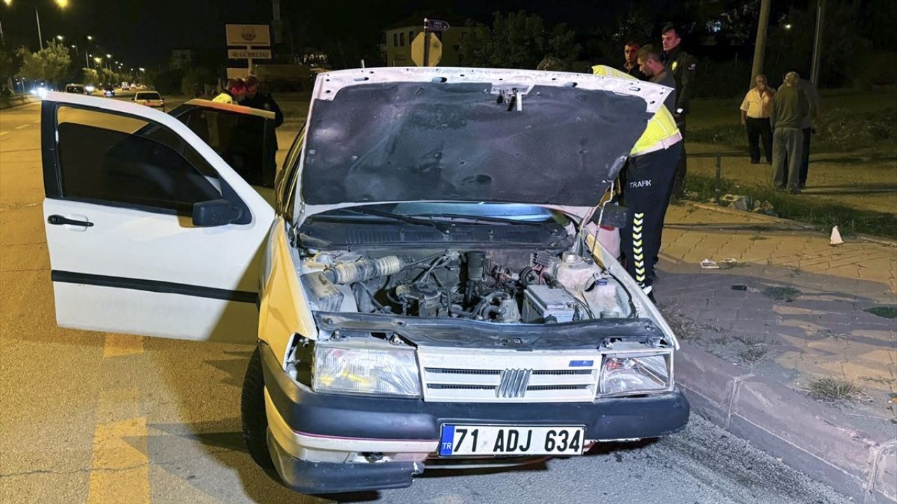 Kırıkkale'de Trafik Kazası: 2 Yaralı