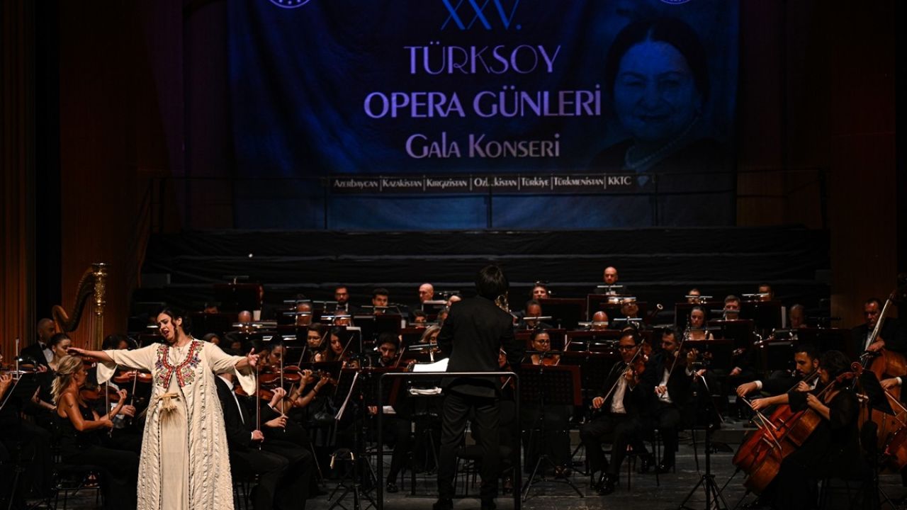 25. TÜRKSOY Opera Günleri Gala Konseri Düzenlendi