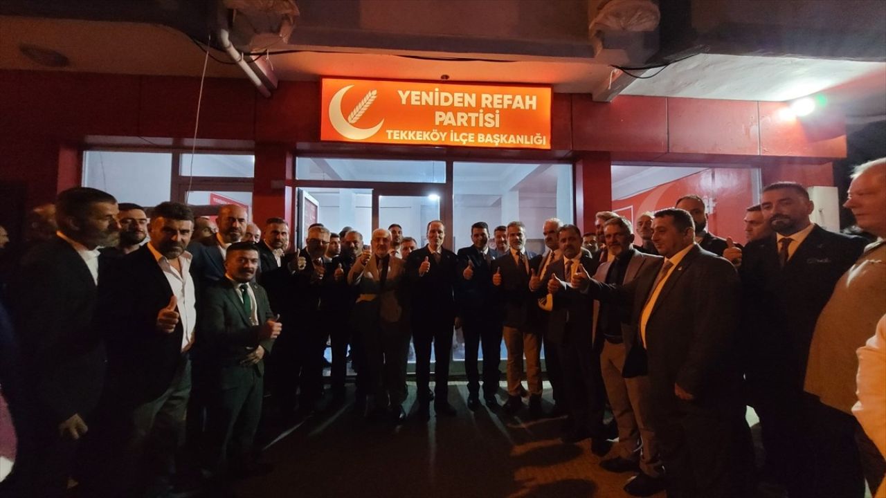 Fatih Erbakan, Samsun'da Esnaf ve Belediye Ziyaretleri Gerçekleştirdi