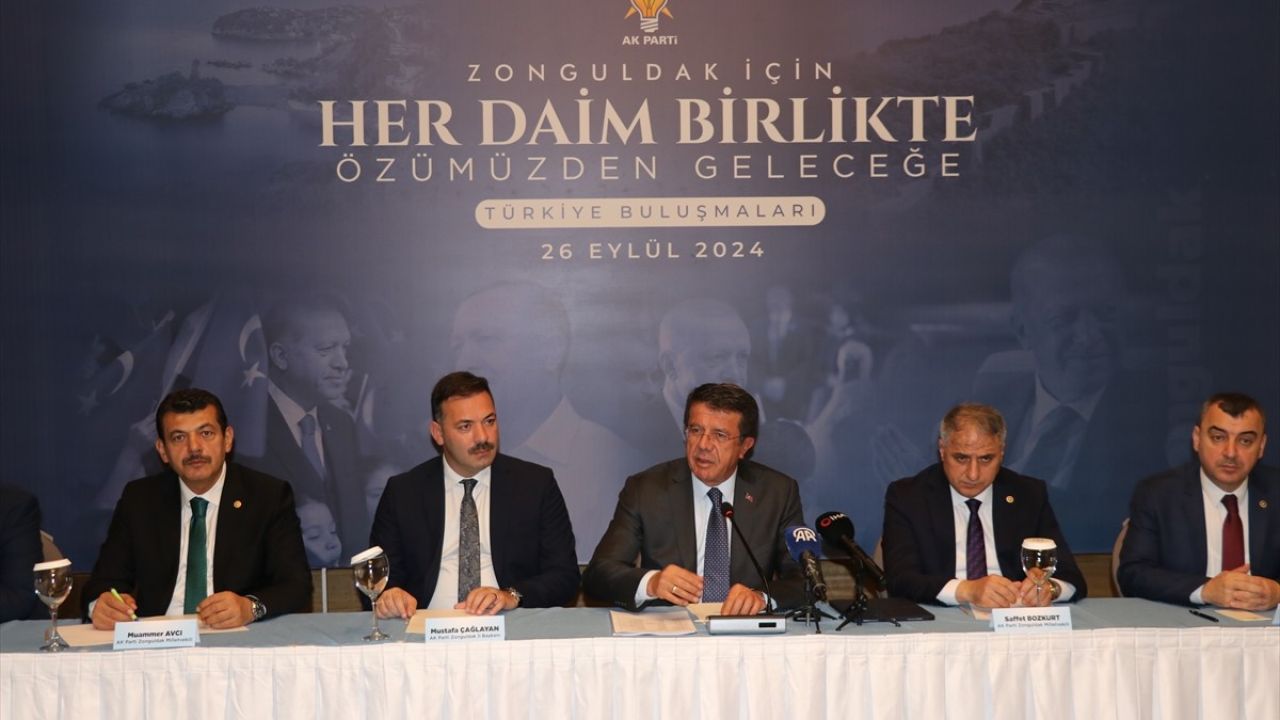 Zeybekci'den Zonguldak'ta Ekonomi Açıklamaları