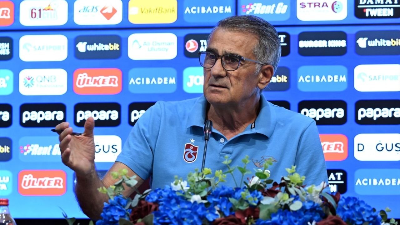 Trabzonspor Teknik Direktörü Şenol Güneş: Kötü Sonuçların Üstesinden Geleceğiz