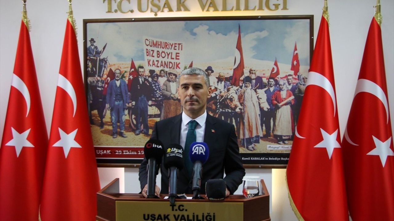 Naci Aktaş, Uşak Valiliği Görevine Resmen Başladı