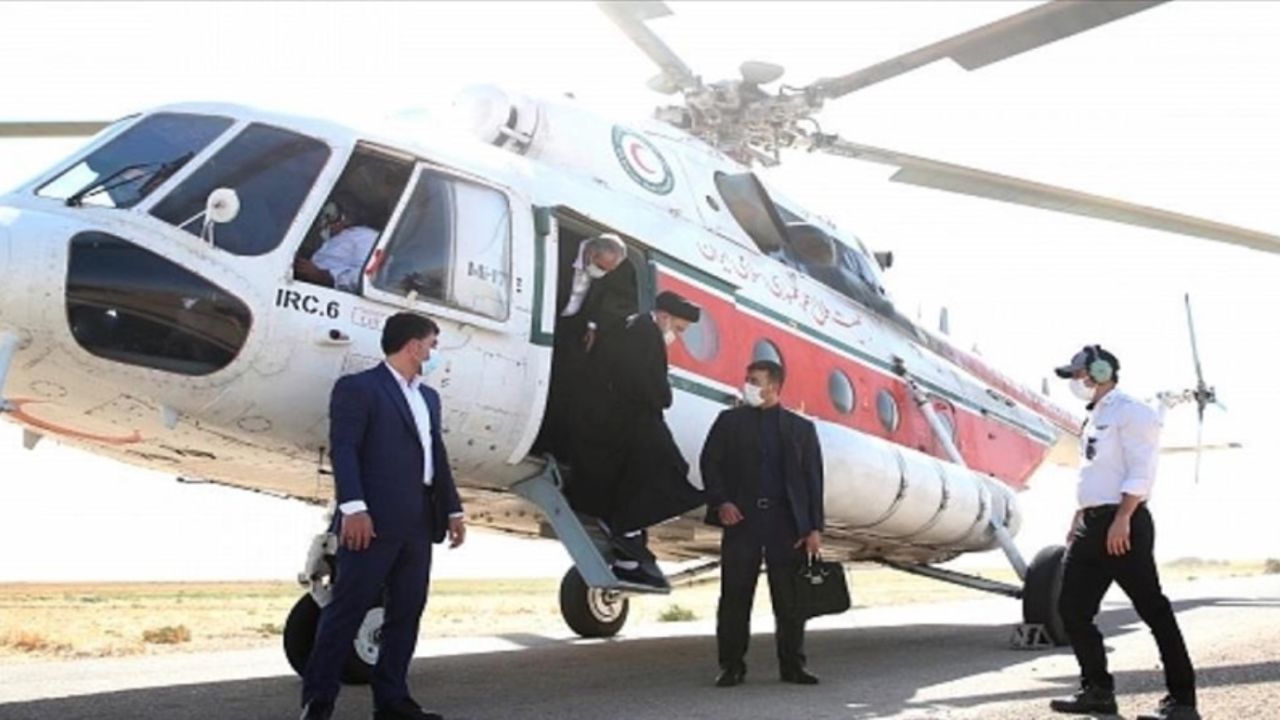 İran Cumhurbaşkanı İbrahim Reisi'yi taşıyan helikopter düştü!