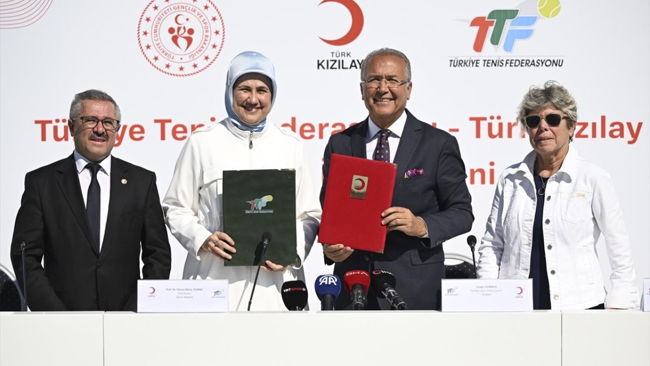 Türkiye Tenis Federasyonu ve Türk Kızılay İş Birliği Protokolü İmzaladı